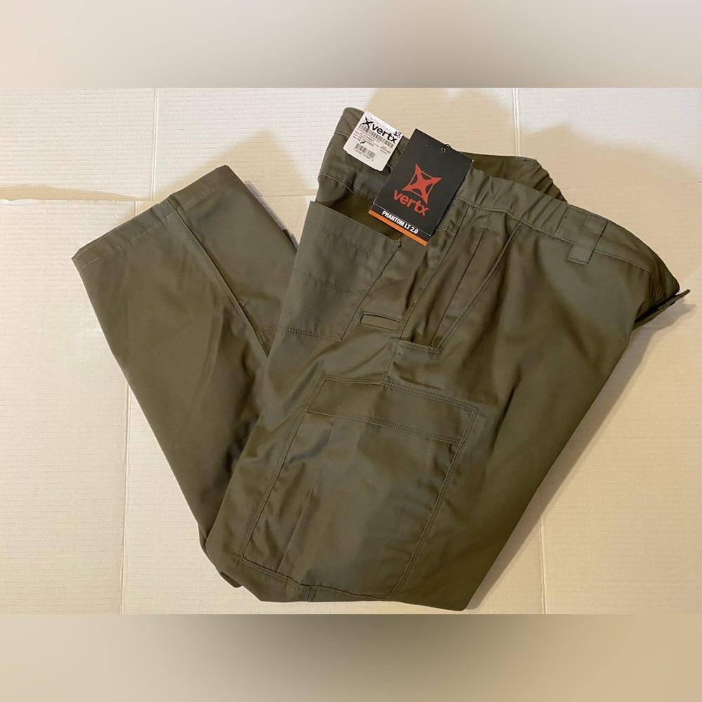 Vertx size 16 women’s 28” inseam green Phantom LT 2.0 cargo pants NEW